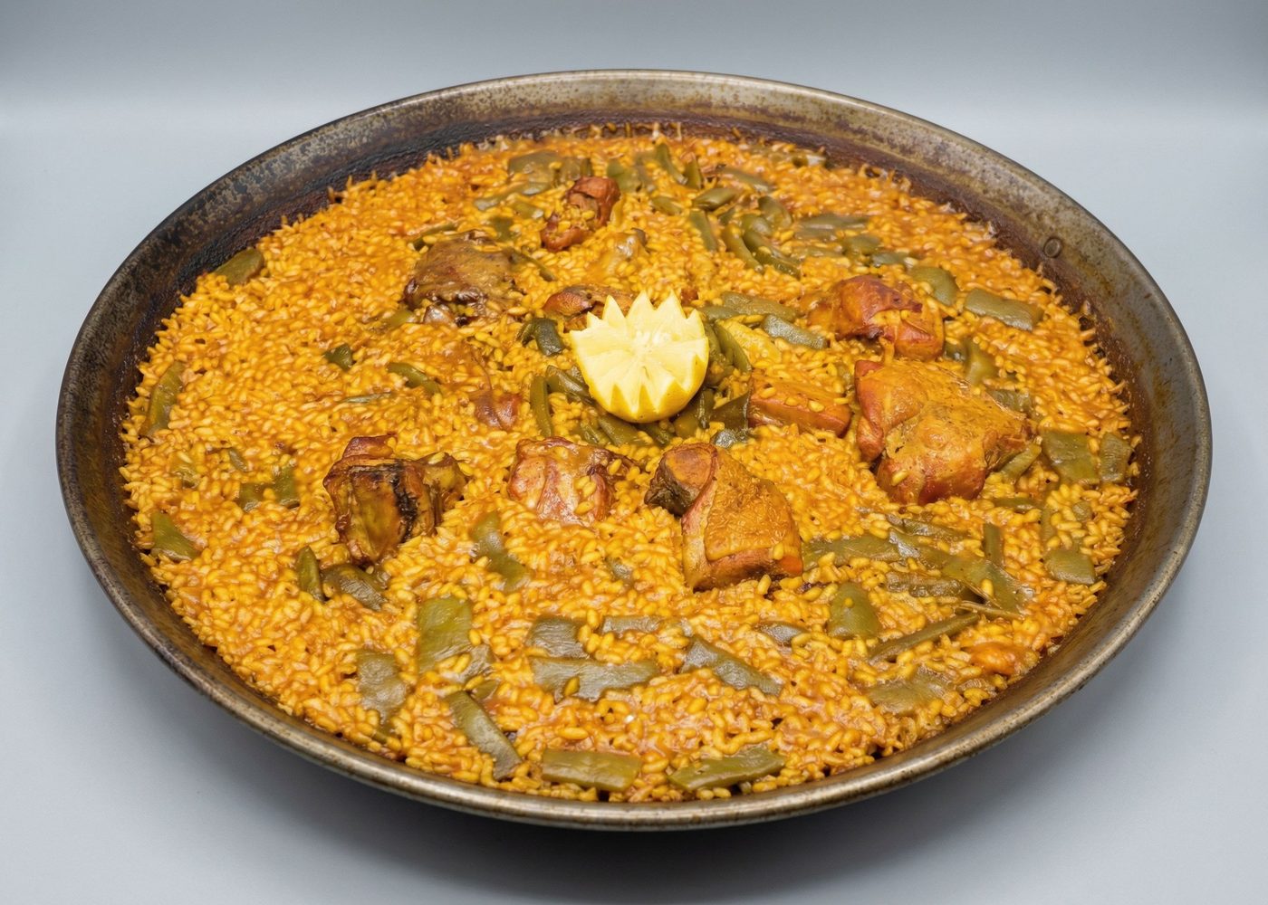 Paella valenciana tradicional para llevar en Alaquàs