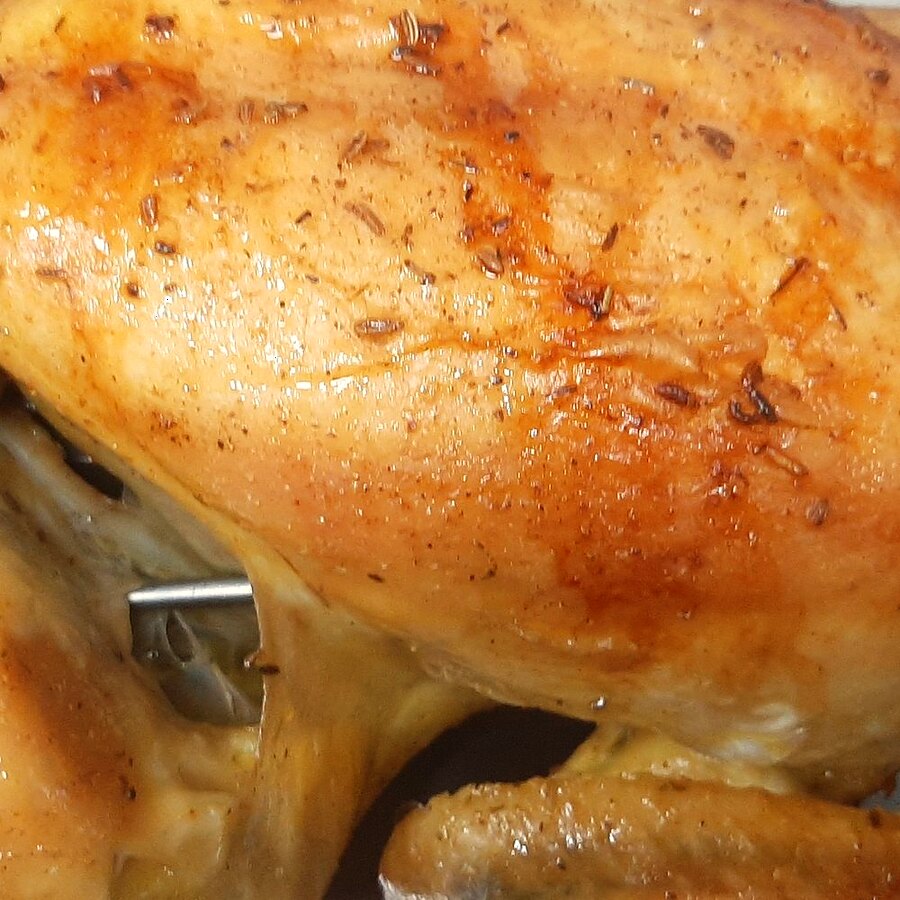 Pollo asado al grill